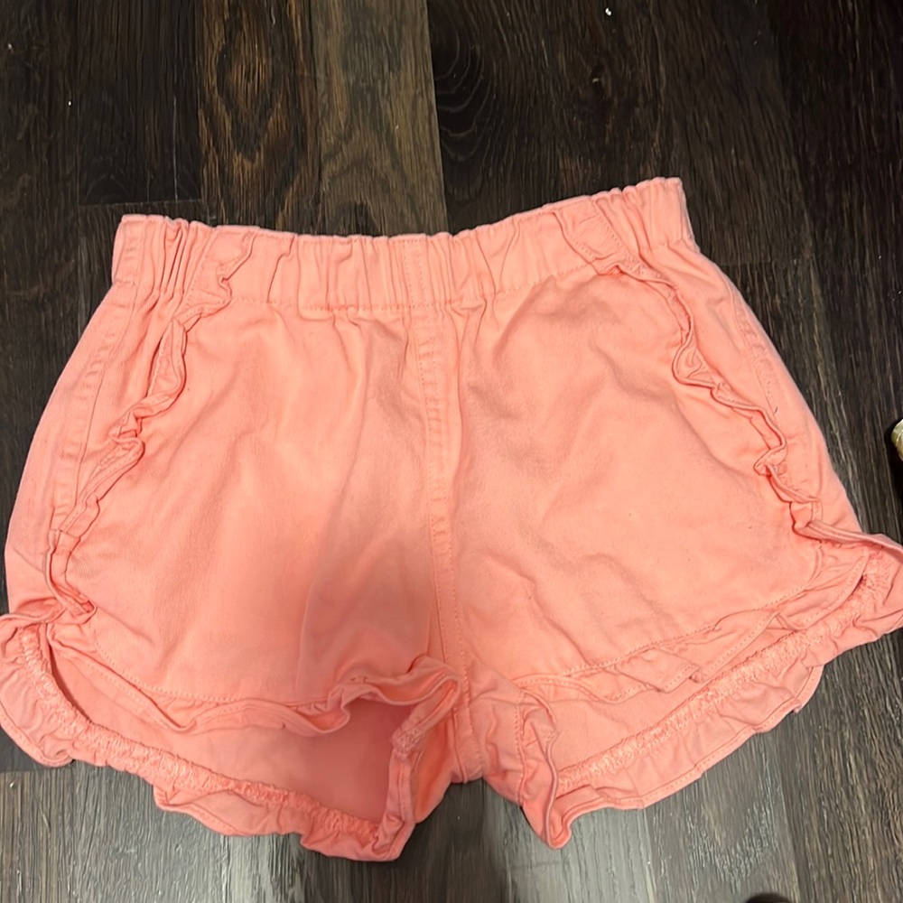 Crewcuts pink girls ruffle shorts size 8